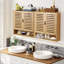 Mijares Bamboo Wall Mounted Bathroom Cabinet 66.5cm H 59cm L-1574226179