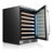 Whynter Elite 24'' width Spectrum Lightshow 54 Bottle Built-In Wine Refrigerator with Touch Control