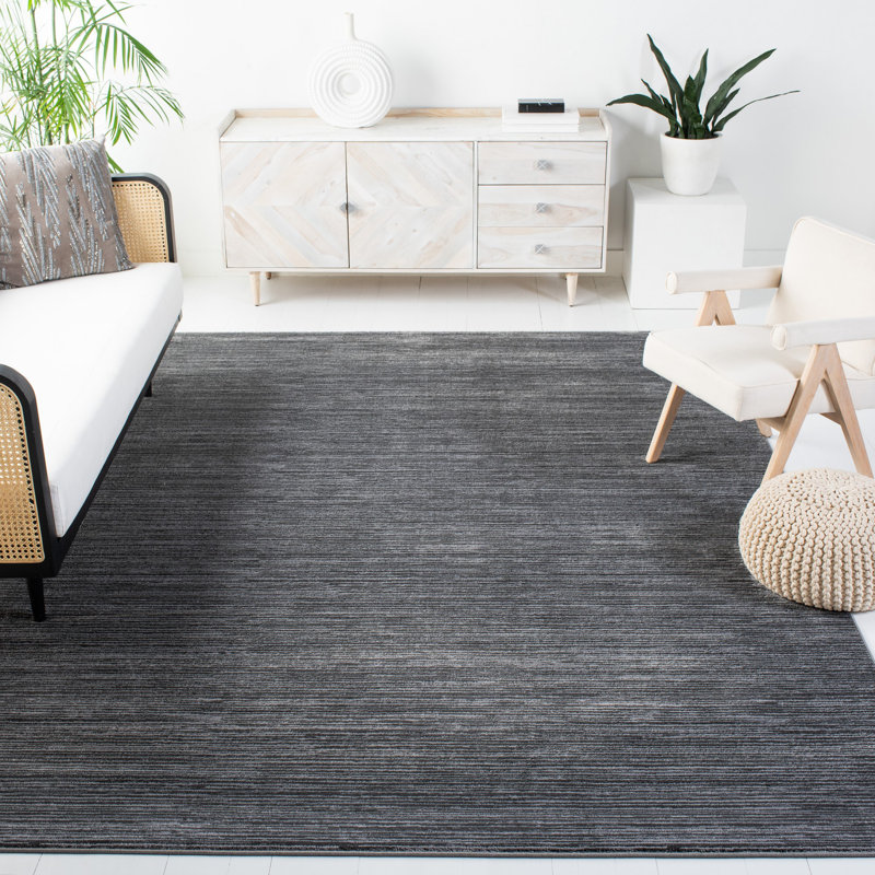 Aaishah Area Rug, Rectangle 11' x 15', Gray 