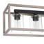 Lustre rectangulaire à 7 lumières à intensité variable Elutheria-1417396822