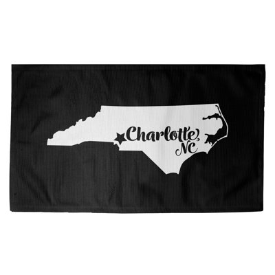 Tapis noir de caroline du nord Charlotte