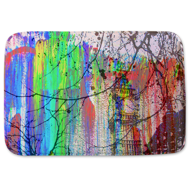 Neomah Polyester Shower Curtain Set