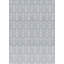Ikat Area Rug in Light Blue