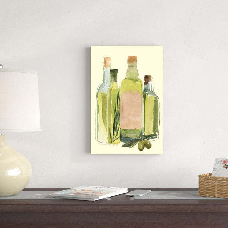 Ensemble d'huile d'olive II, H 18 po x l 12 po