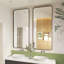 Élégant miroir encadré en aluminium avec coin arrondi pour une décoration intérieure élégante-509247303-512941706-513305233