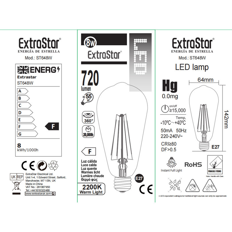 8 W LED Smart Bulb