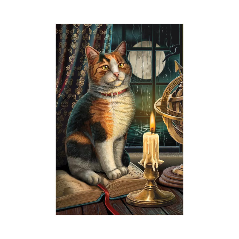 « Adventure attendant » par Lisa Parker-impression d’art graphique, Toile tendue, Pas de tapis, H 60 po x l 40po x P 1,5 po