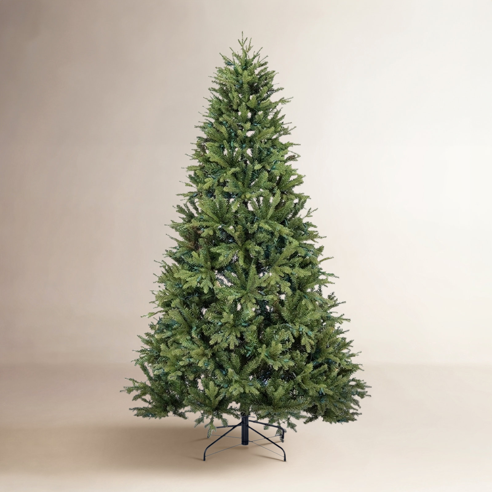 7' Lighted Artificial Christmas Tree