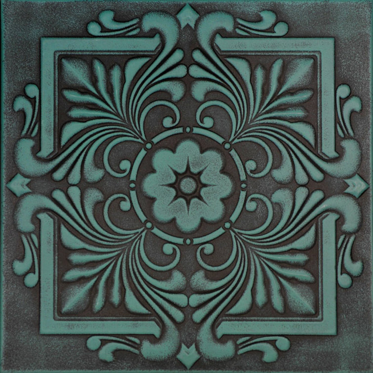 Victorian 1.6 ft. x 1.6 ft. Polystyrene Glue-up Ceiling Tile