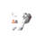 BLACK+DECKER dustbuster® Handheld Vacuum, Cordless, AdvancedClean+, White