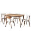 Henry 4 - Person Four Leg Dining Set-23243086-23243089