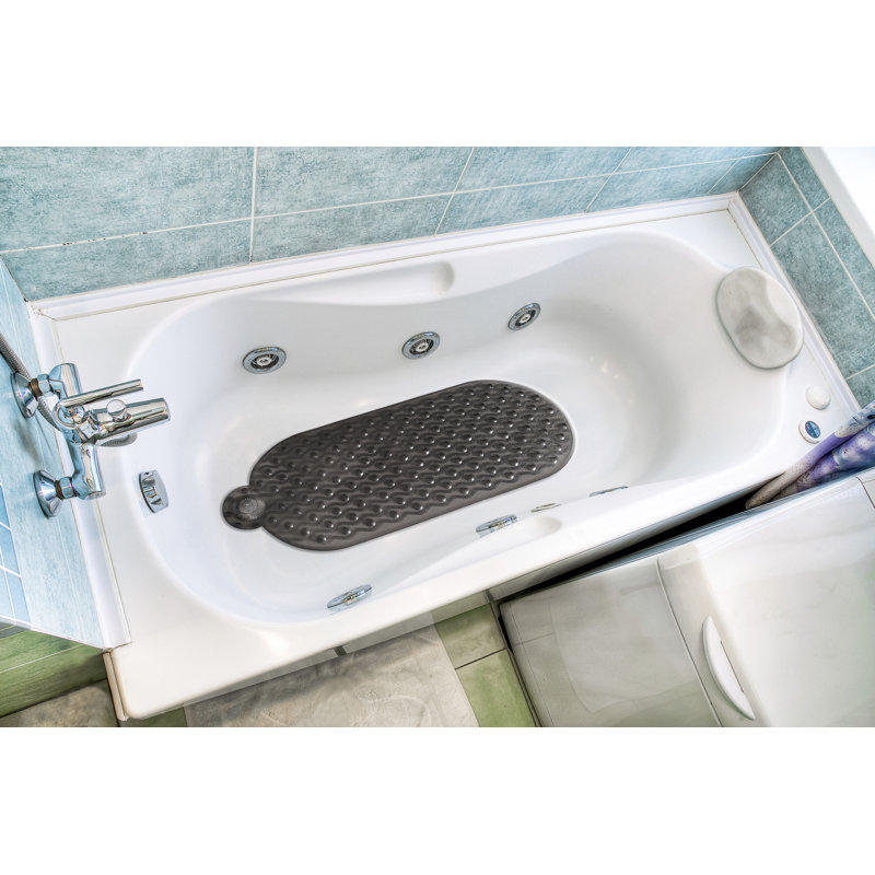 Tapis de baignoire Steeves, Gris