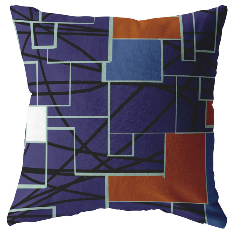  Housse de coussin carré et insert, 26 po x 26 po