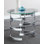 Telly Glass Top End Table