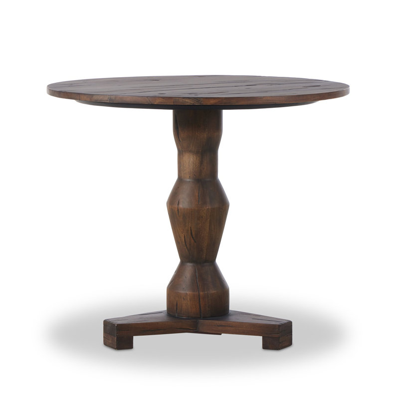 Rivi Large End Table-Antique Belgium Bleach, Brown