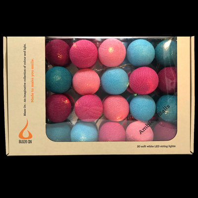 Misti LED Cotton Ball String Light