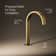 Components Bathroom Sink Spout With Ribbon Design