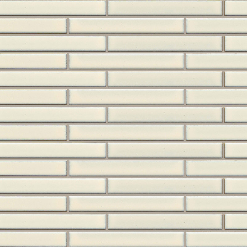 Regala™ 12" x 12" Porcelain Brick Joint Mosaic Wall Tile, Bequest