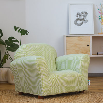 Fauteuil club pour enfants en guingan Weybridge