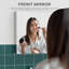 Rangement mural pour salle de bain en acier inoxydable