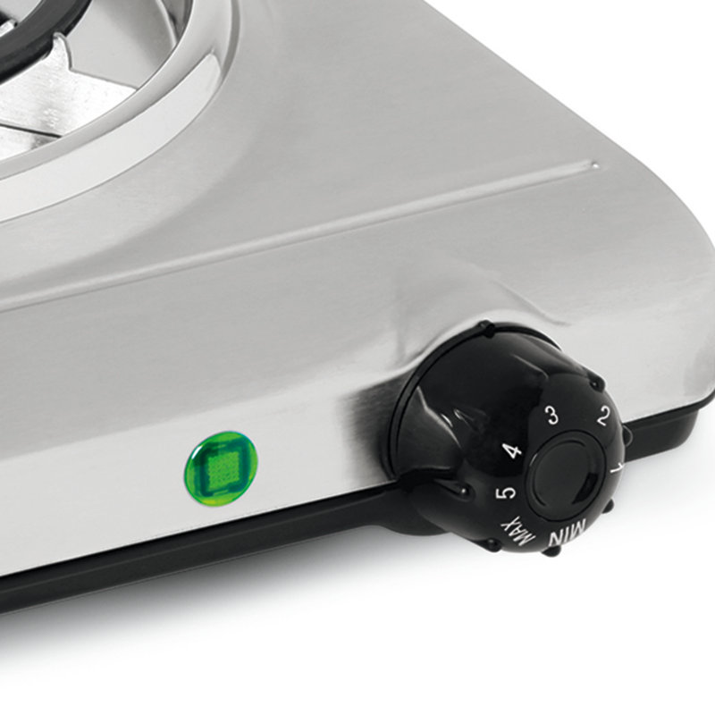 Salton Portable Double Stainless Steel Cooktop