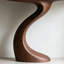 Console brun simple de style nordique-1405949934