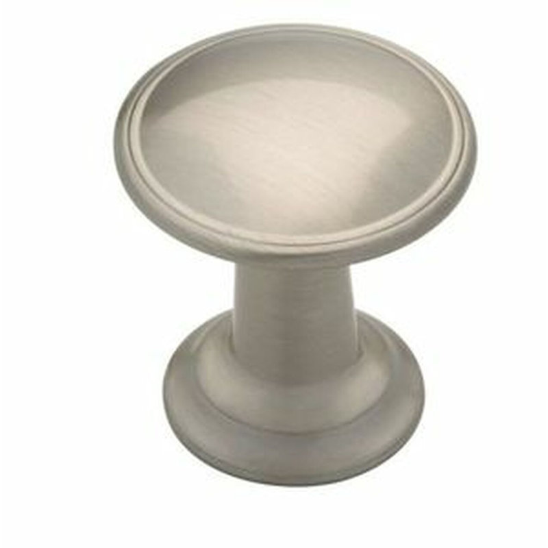 (Paquet de 5) Nickel satiné à bouton nautique de 1 pouce