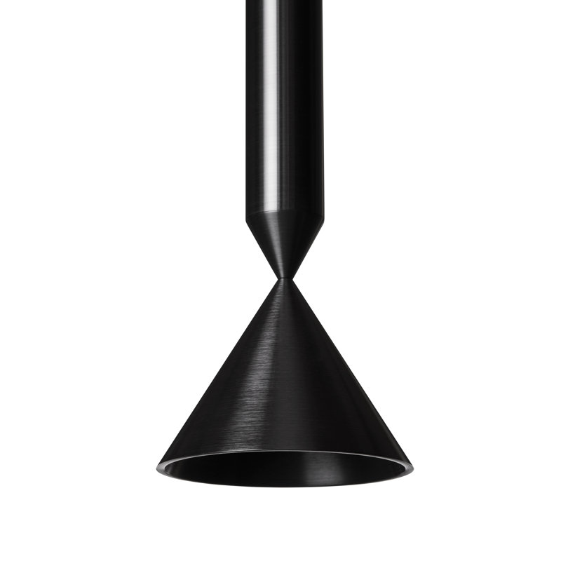 Apollo, 151" H x 4.92" W x 4.92" D, Turtledove/Aluminium