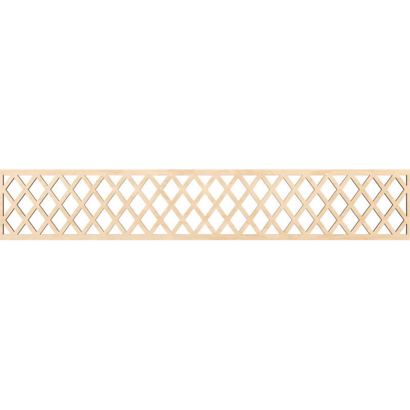 Moulure Manchester Fruster, Bouleau, H 8 po x l 46,625 po x P 0,25 po
