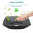 Modern Square Tempered Glass Vessel Sink for Above-Counter Bathroom Installation
