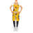No Pattern Bib Apron-926871730