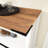 59.3" W Mordern Sideboard With Sliding Barn Door,Adjustable Shelves-404136369