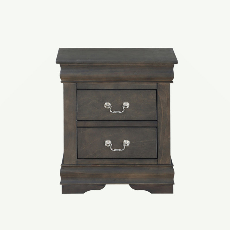 Table de chevet Philippe III, Gris foncé