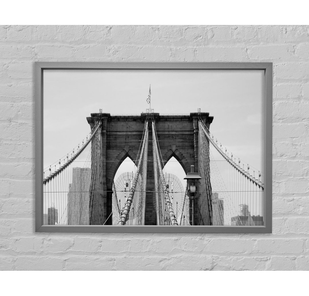 Aufbau der Brooklyn Bridge 2