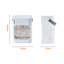 Refroidisseur d'air à évaporation portable 4-en-1 avec réservoir d'eau 700 ml, ventilateur de bureau personnel silencieux et humidificateur pour chambre à coucher