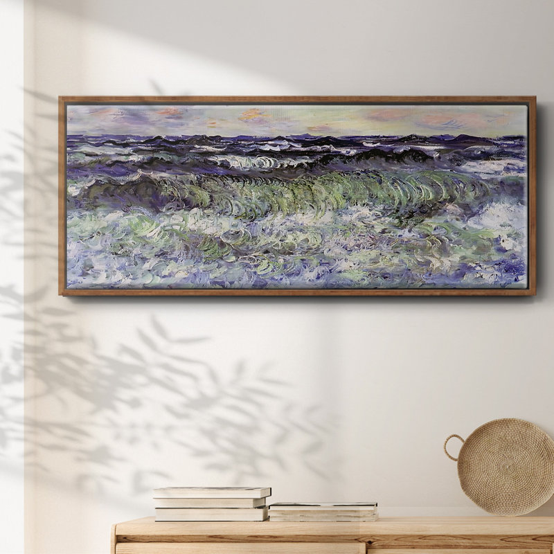 Sea Study, 1881- Framed Canvas