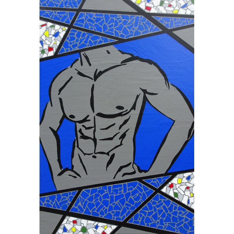 The Beauty Of Him Painting by Eddie Bruckner