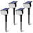 Plastic Solar Powered Pathway Light Pack