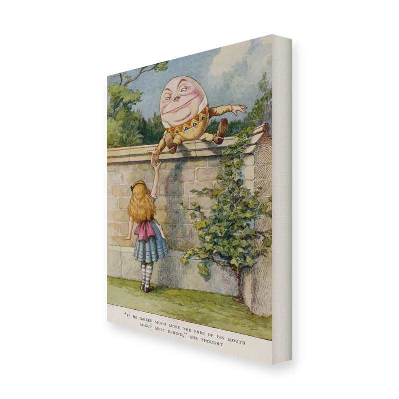 Sir John Teniel - Wrapped Canvas Print, 45 cm H x 30 cm W x 5 cm D