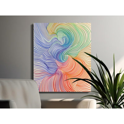 Deeko Wrapped Canvas Print