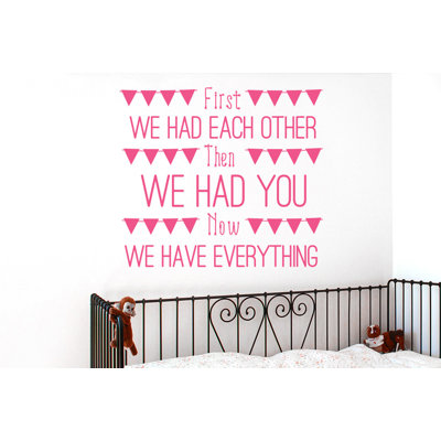 Non-Wall Damaging Wall Decal