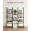 Aliha 129.5cm H Metal Standard Bookcase-1436937065-1436937070