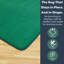 Vert uni - petit rectangle
