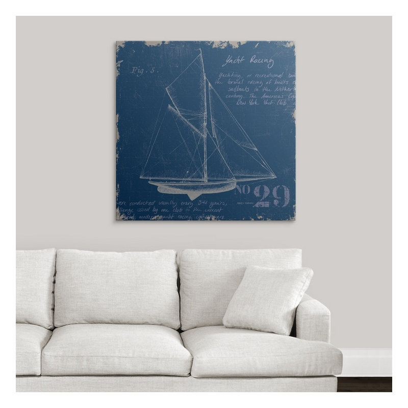 « iv » par marco fabiano, impression Sea Study, H 35 po x l 35 po x P 1,5 po, Toile