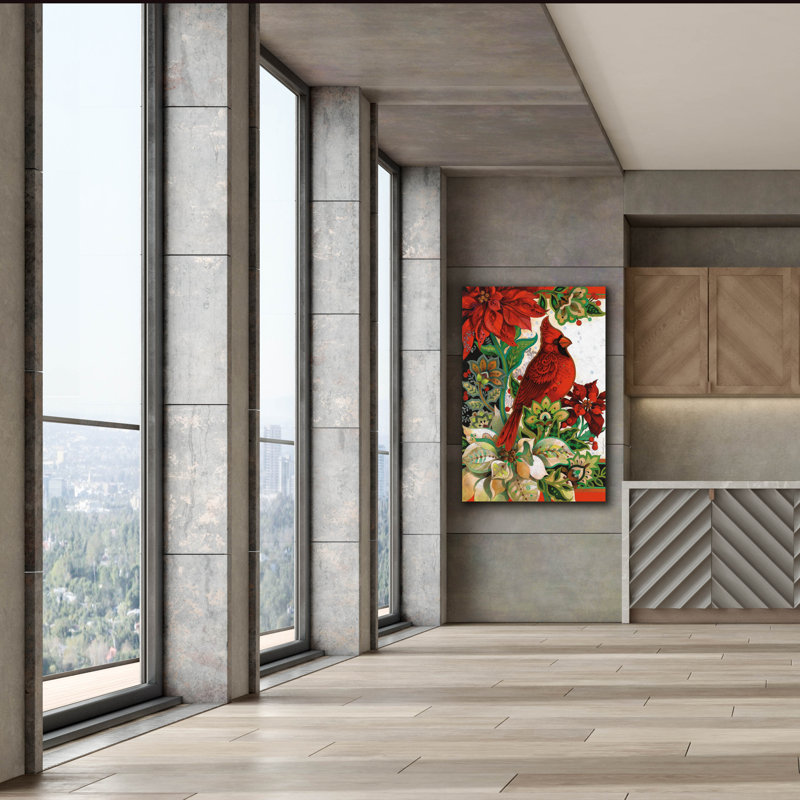 «The Winter Roost» par David Galchutt, art mural sur toile, H 60 po x l 40 po x P 1,5 po
