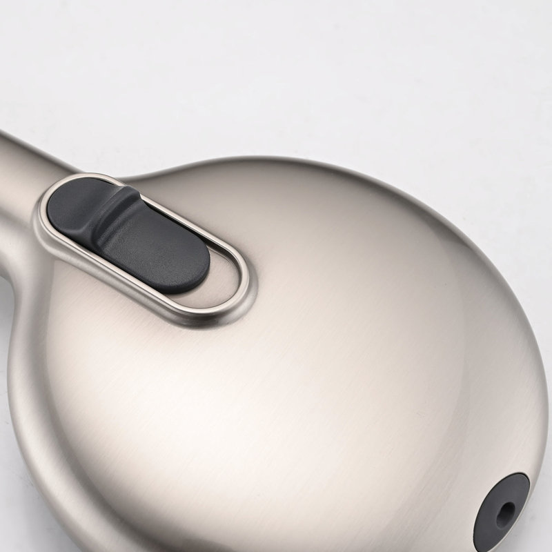 Pomme de douche double avec système de protection contre la décoloration et la pluie de 10 po