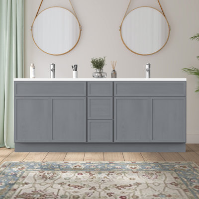 Base de meuble-lavabo double 90 seulement