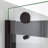 Sapphire-V 44cm W x 76cm H Frameless Tub Door with-80056295