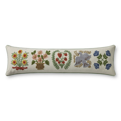 Rifle Paper Company x Loloi Helena Bouquets Decorative Pillow Cover