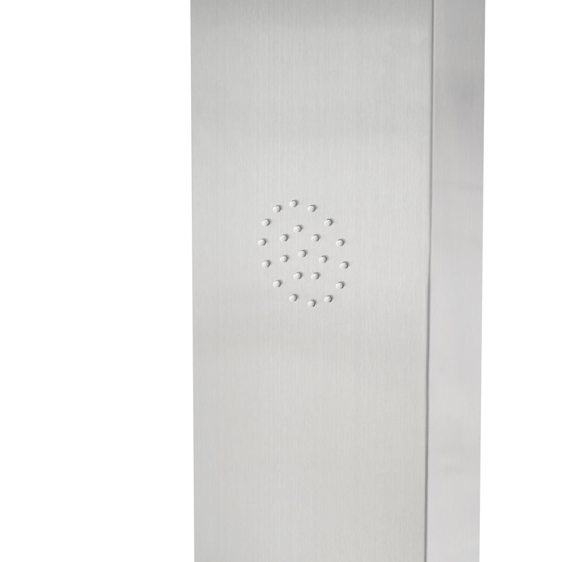 Freestanding Outdoor Shower SURAMA Silver